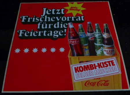 5521-1 € 2,00 coca cola sticker 19x19cm